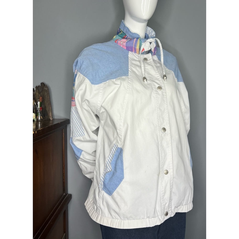 Vintage 80s Current Seen : Patchwork Jacket - image 1